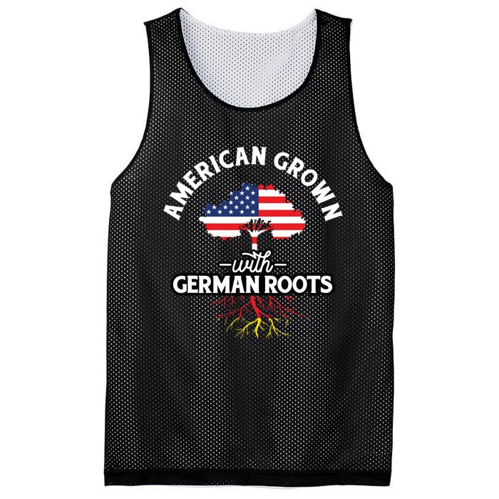 American Grown With German Roots German Heritage Germany Mesh Reversible Basketball Jersey Tank