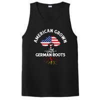 American Grown With German Roots German Heritage Germany PosiCharge Competitor Tank