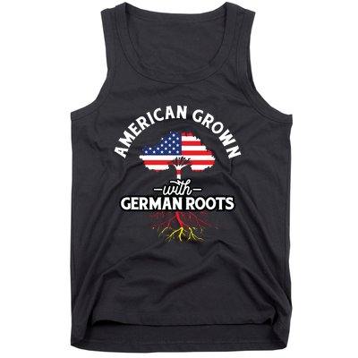 American Grown With German Roots German Heritage Germany Tank Top