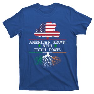 American Grown With Irish Roots St Patricks Day Gift T-Shirt