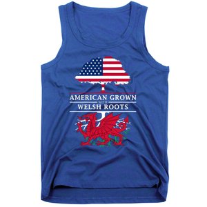 American Grown With Welsh Roots Wales Gift Tank Top