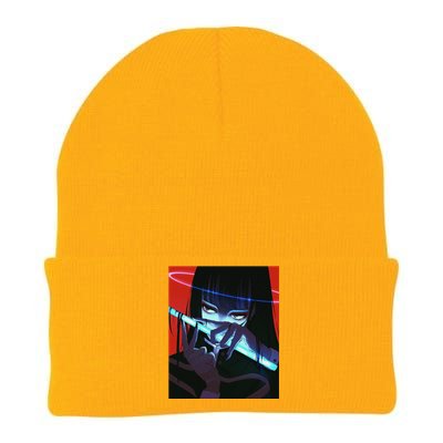 Anime Girl Waifu Aesthetic Japanese Otaku Knit Cap Winter Beanie