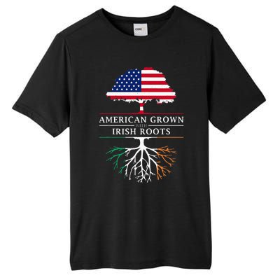 American Grown with Irish Roots Ireland Tall Fusion ChromaSoft Performance T-Shirt