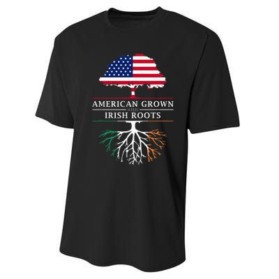 American Grown with Irish Roots Ireland Performance Sprint T-Shirt