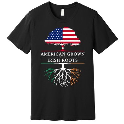 American Grown with Irish Roots Ireland Premium T-Shirt