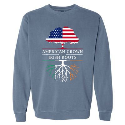 American Grown with Irish Roots Ireland Garment-Dyed Sweatshirt