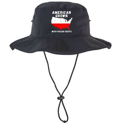 American Grown With Polish Roots, Polish Pride Poland USA Legacy Cool Fit Booney Bucket Hat