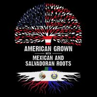 American Grown With Mexican Salvadoran Roots 16 in Basic Backpack