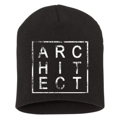 Architect Graduation Wo Architects Square Short Acrylic Beanie