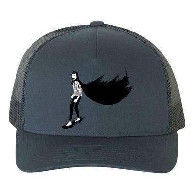 A Girl Walks Home Alone At Night Yupoong Adult 5-Panel Trucker Hat