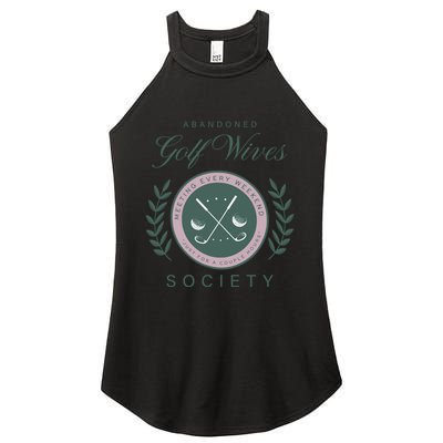 Abandoned Golf Wives Society Gift Women's Perfect Tri Rocker Tank