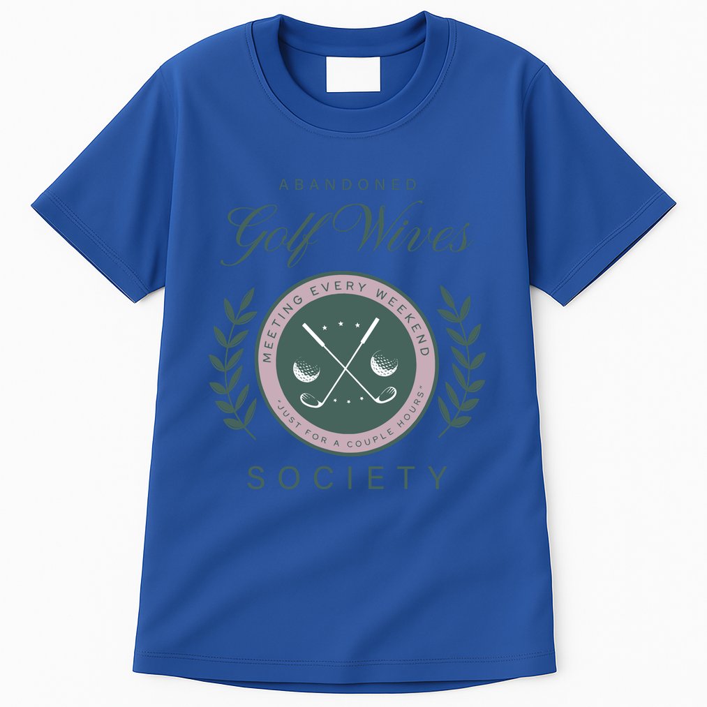Abandoned Golf Wives Society Gift Tall T-Shirt
