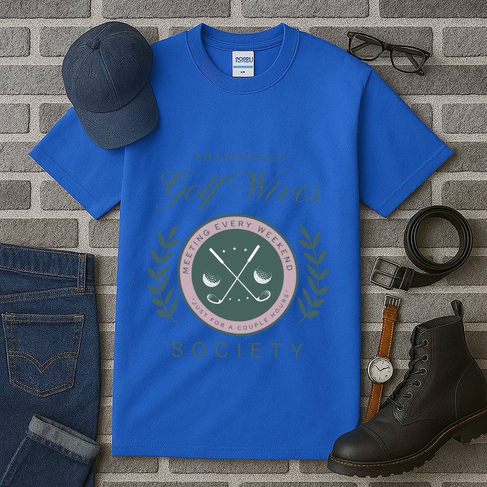 Abandoned Golf Wives Society Gift Tall T-Shirt
