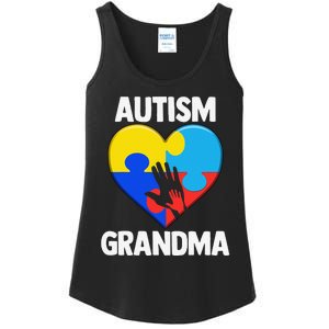 Autism Grandmas Women Grandma Autism Gift Ladies Essential Tank