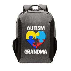 Autism Grandmas Women Grandma Autism Gift Vector Backpack