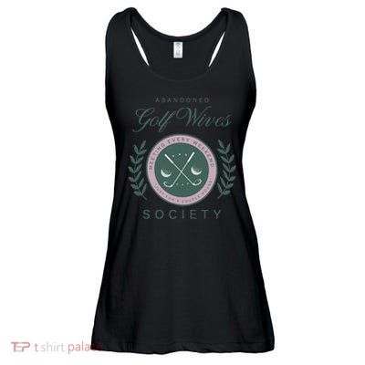 Abandoned Golf Wives Society Ladies Essential Flowy Tank