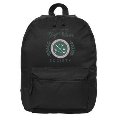 Abandoned Golf Wives Society 16 in Basic Backpack