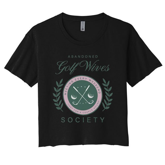 Abandoned Golf Wives Society Crop Top