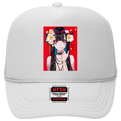 Anime Girl Waifu Japanese Aesthetic Kawaii Otaku Weeb Trucker Hat