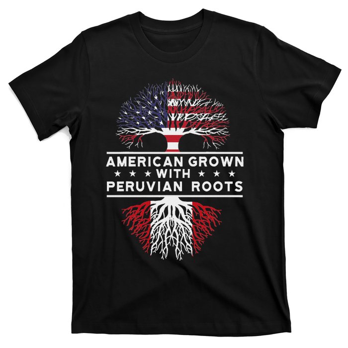 American Grown With Peruvian Roots Peru T-Shirt