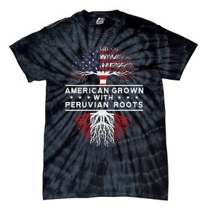 American Grown With Peruvian Roots Peru Tie-Dye T-Shirt