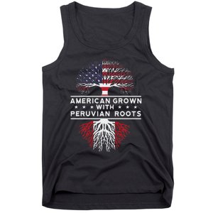 American Grown With Peruvian Roots Peru Tank Top