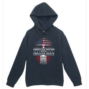 American Grown With Peruvian Roots Peru Urban Pullover Hoodie