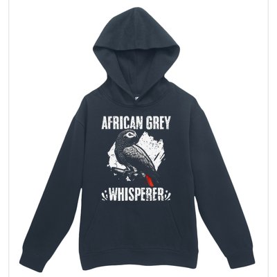 African Grey Whisperer Funny Birds Ornithology Ornithologist Urban Pullover Hoodie