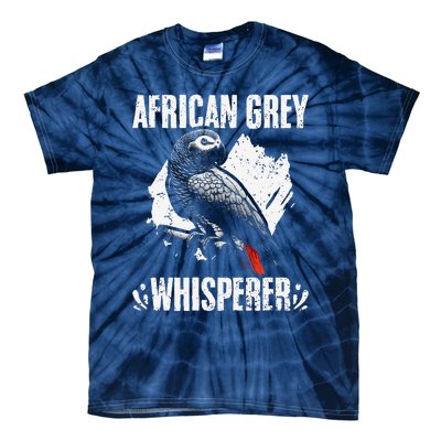 African Grey Whisperer Funny Birds Ornithology Ornithologist Tie-Dye T-Shirt