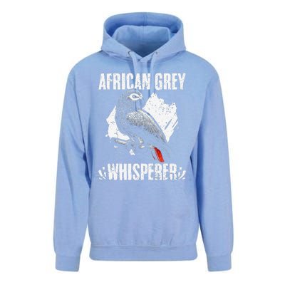 African Grey Whisperer Funny Birds Ornithology Ornithologist Unisex Surf Hoodie