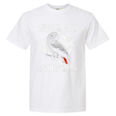 African Grey Whisperer Funny Birds Ornithology Ornithologist Garment-Dyed Heavyweight T-Shirt