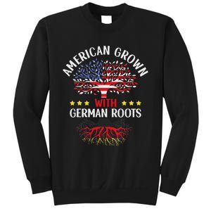 American Grown With German Roots Us Germany German American Sweatshirt