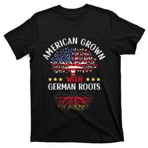 American Grown With German Roots Us Germany German American T-Shirt