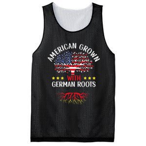 American Grown With German Roots Us Germany German American Mesh Reversible Basketball Jersey Tank