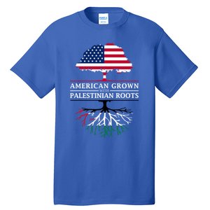 American Grown With Palestinian Roots Palestine Gift Tall T-Shirt