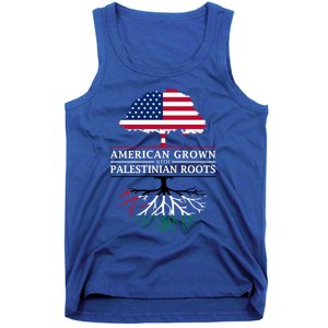 American Grown With Palestinian Roots Palestine Gift Tank Top