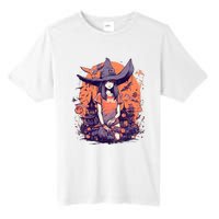 Anime Girl Witch Hat Halloween Costume Otaku Tall Fusion ChromaSoft Performance T-Shirt