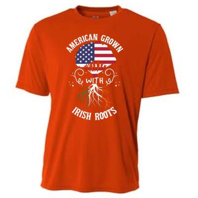 American Grown With Irish Roots Cooling Performance Crew T-Shirt