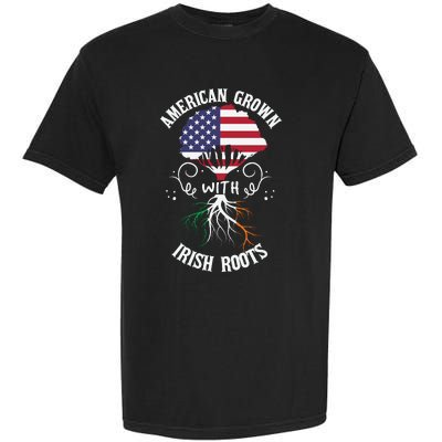 American Grown With Irish Roots Garment-Dyed Heavyweight T-Shirt