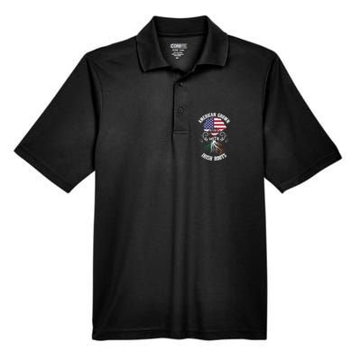 American Grown With Irish Roots Men's Origin Performance Pique Polo