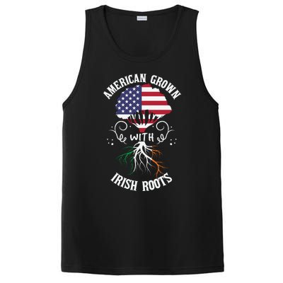 American Grown With Irish Roots PosiCharge Competitor Tank