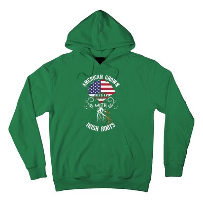 American Grown With Irish Roots Hoodie