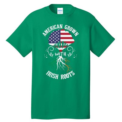 American Grown With Irish Roots Tall T-Shirt