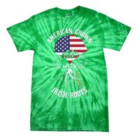 American Grown With Irish Roots Tie-Dye T-Shirt