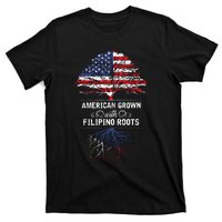 American Grown With Filipino Roots Usa Tree Philippines T-Shirt