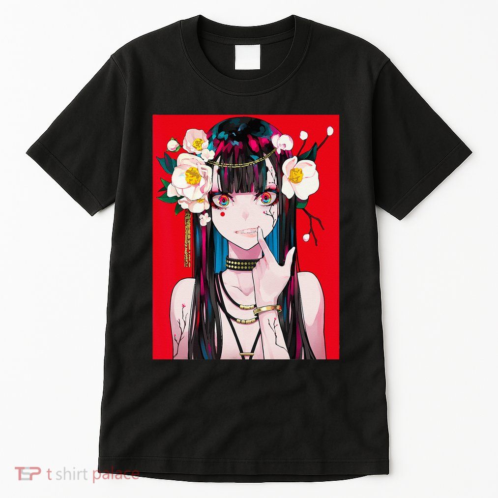 Anime Girl Waifu Japanese Aesthetic Kawaii Otaku Weeb Tall T-Shirt