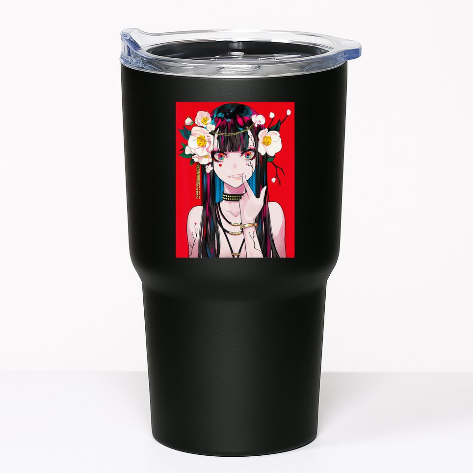 Anime Girl Waifu Japanese Aesthetic Kawaii Otaku Weeb Tumbler