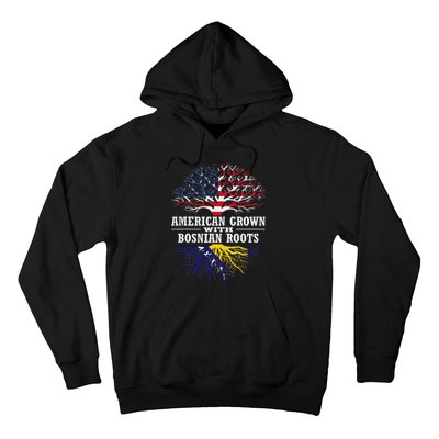 American Grown With Bosnian Roots Usa Bosnia And Herzegovina Hoodie