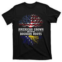 American Grown With Bosnian Roots Usa Bosnia And Herzegovina T-Shirt