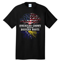 American Grown With Bosnian Roots Usa Bosnia And Herzegovina Tall T-Shirt